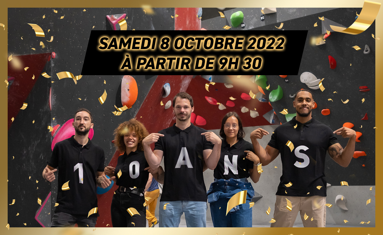 Samedi 8 octobre 2022 : fêtons les 10 ans de Block’Out Paris !